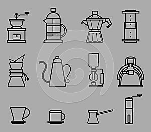 Coffee Manual Brewers Outline