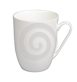 Coffee mug with clipping path