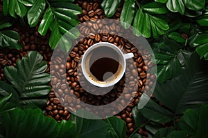 Coffee coffee nature drink design.