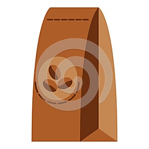 Coffee Packaging Bag. coffee cup and hot drink mug vector symbols. Coffee shop . Cafe and restaurant . Eps 10