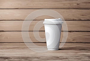 Coffee paper cup mockup, mockup cover isolated background, close-up image, v16