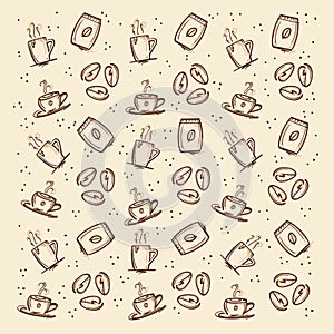 Coffee pattern