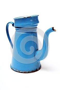 Coffee pot madam blue