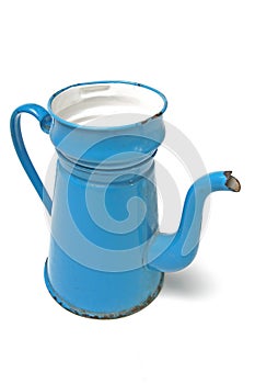 Coffee pot madam blue