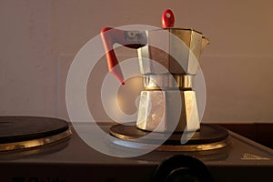 Coffee preparation at home