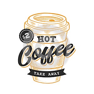 Coffee Retro Emblem