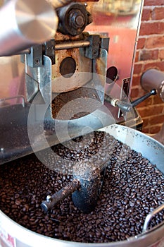 Káva praženie stroj 