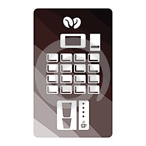 Coffee selling machine icon