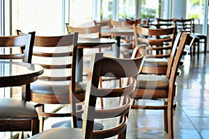 Coffee shop chairs