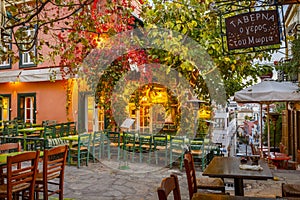 Plaka in Athens.