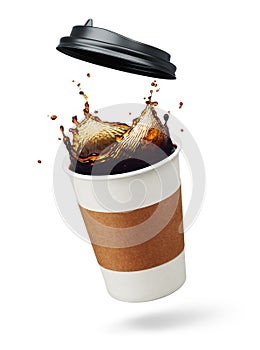 Coffee splash