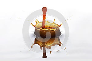 Coffee splash