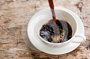 Coffee splash