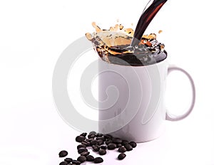 Coffee splash