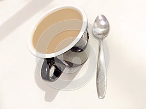 coffee and spoon