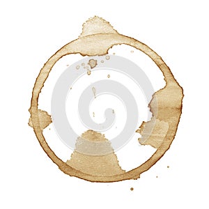 Coffee stain