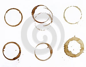 Coffee stains photo