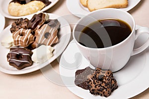 Coffee and sweets