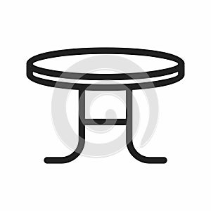 Coffee Table icon vector