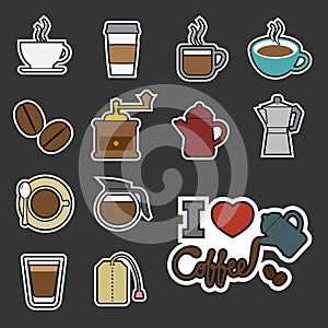 Coffee and tea icon