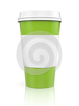 Coffee in thermo cap