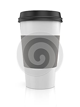 Coffee in thermo cup