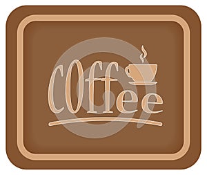 Coffee time. coffee label . coffee time/ coffee break/ enjoy y