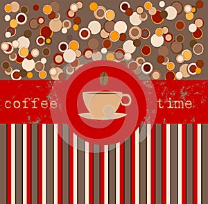 Coffee time, design template