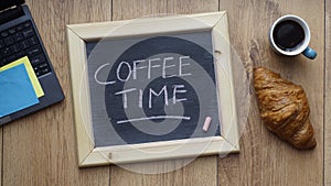 Coffee time written