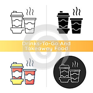 Coffee to go icon