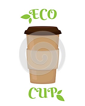 Coffee to go reusable eco cup photo