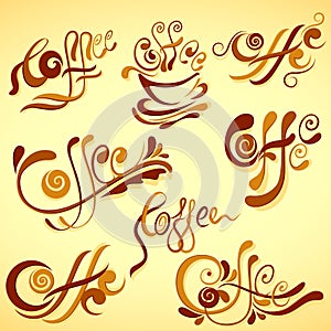 Coffee Typograph