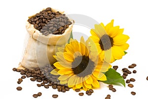 Coffeebeans sunflowers 2