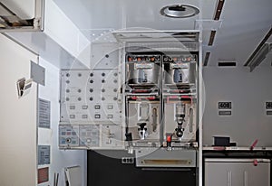 Coffeemakers in a large airliner
