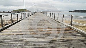 Coffs Harbour pier in New South Wales, Australia