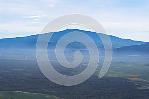 Cofre de Perote inactive volcanic mountain in Mexico photo