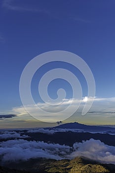 Cofre de Perote inactive volcanic mountain in Mexico photo