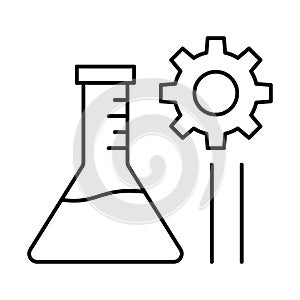 Cog, cogwheel Vector Icon which can easily modify or edit