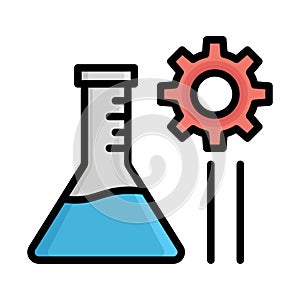 Cog, cogwheel Vector Icon which can easily modify or edit