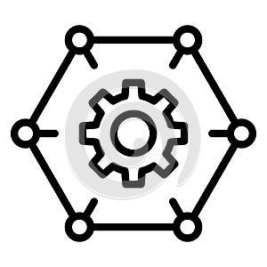 Cog, implement Vector Icon which can easily modify or edit
