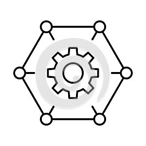 Cog, implement Vector Icon which can easily modify or edit