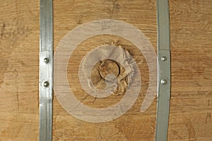 Cognac barrel detail