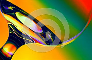 Cognac glass abstract