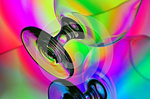 Cognac glass abstract