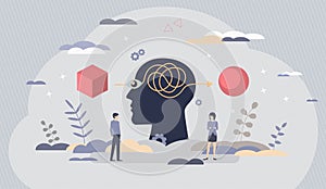 Cognitive Bias - Conceptual Illustration photo