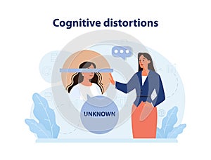 Cognitive distortion. Mental and psychological phenomenon or condition