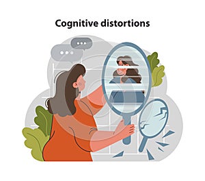 Cognitive distortion. Mental and psychological phenomenon or condition