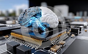 Cognitive robot framework: computational unit, electronic exchange, digital scheme, artificial core, encoded net