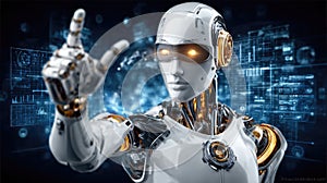 Cognitive robot framework: computational unit, electronic exchange, digital scheme, artificial core, encoded net