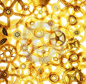 Cogs Abstract Background